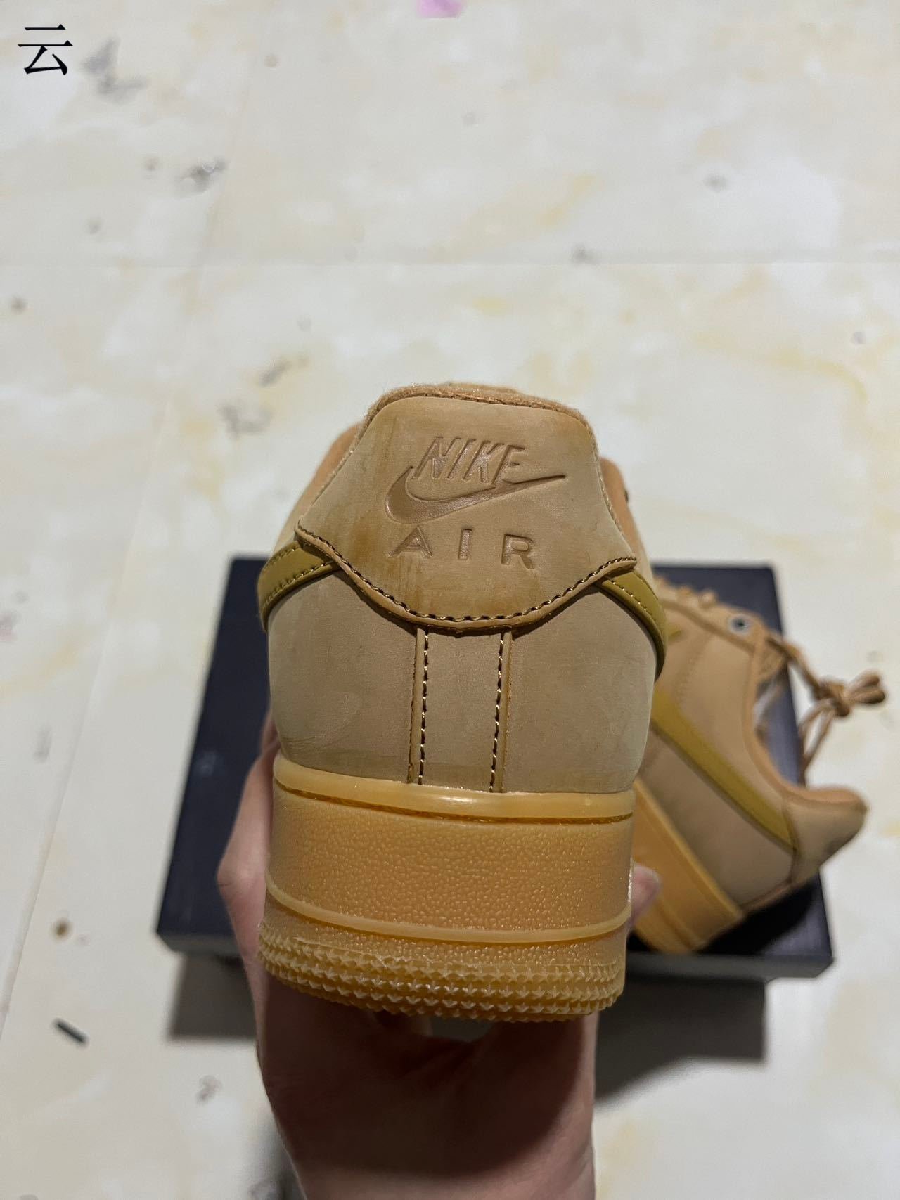 Special price 100 AF wheat color air force item number CJ9179-200 size 35-485 - Image 1