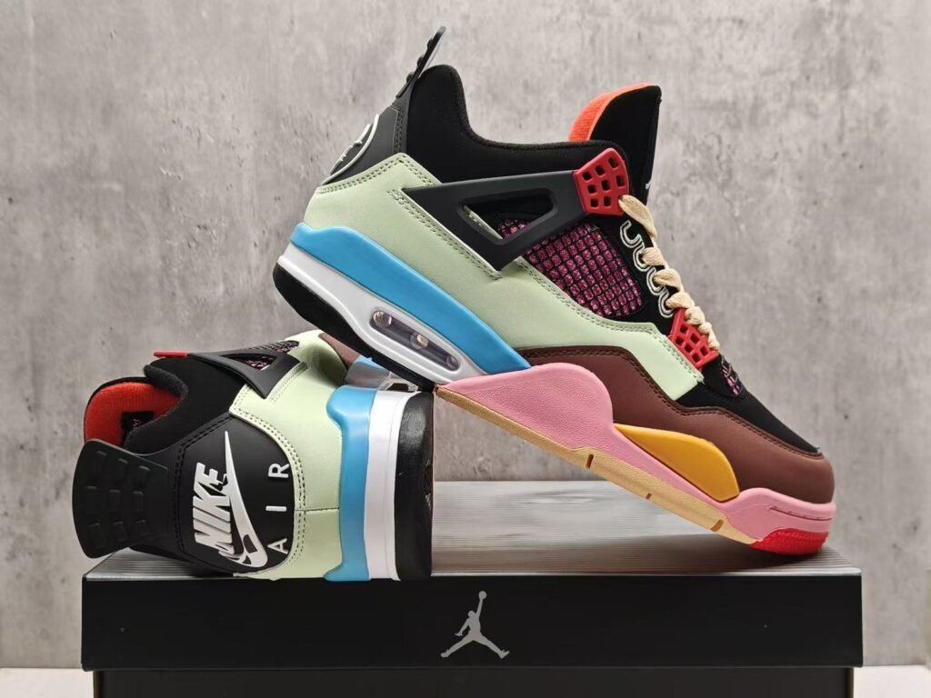 Currency air jordan 4 new colors colorful 36-475 half sizes shipped