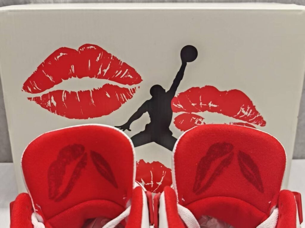 AJ4 Valentine's Day Sierra Red 36475 with half size