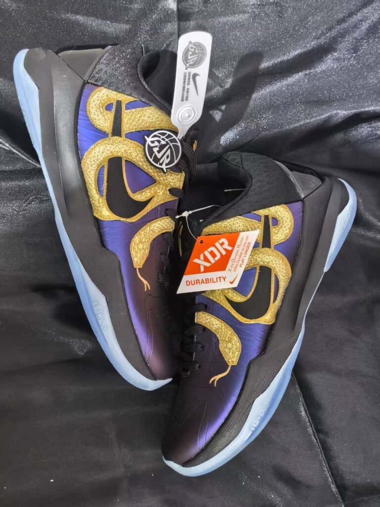 Pure original Kobe 5th generation real carbon double air cushion 39-46