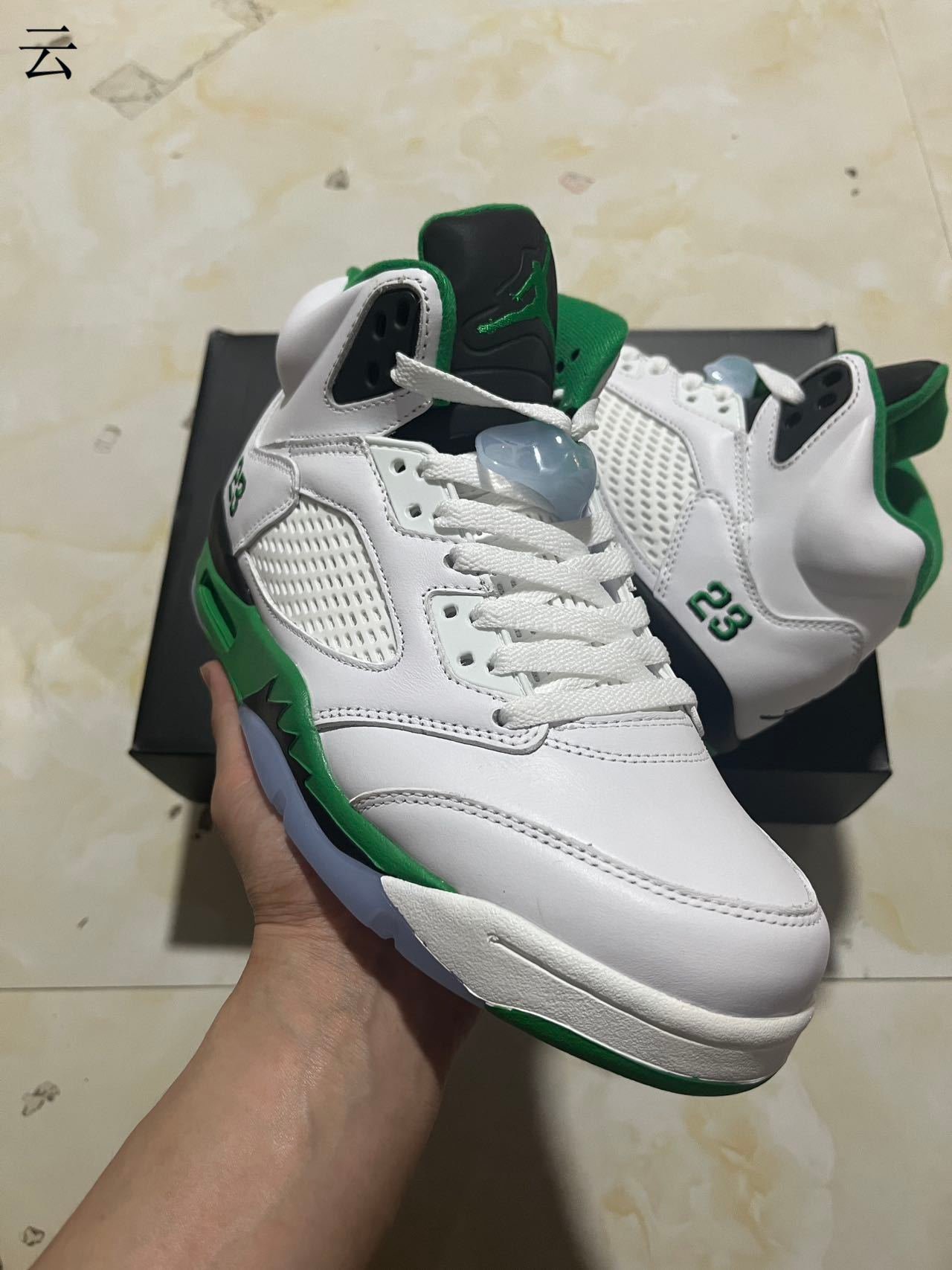 51Air Jordan 5 WMNS Lucky Green   DD9336-103 2024  40-475 2 - Image 1