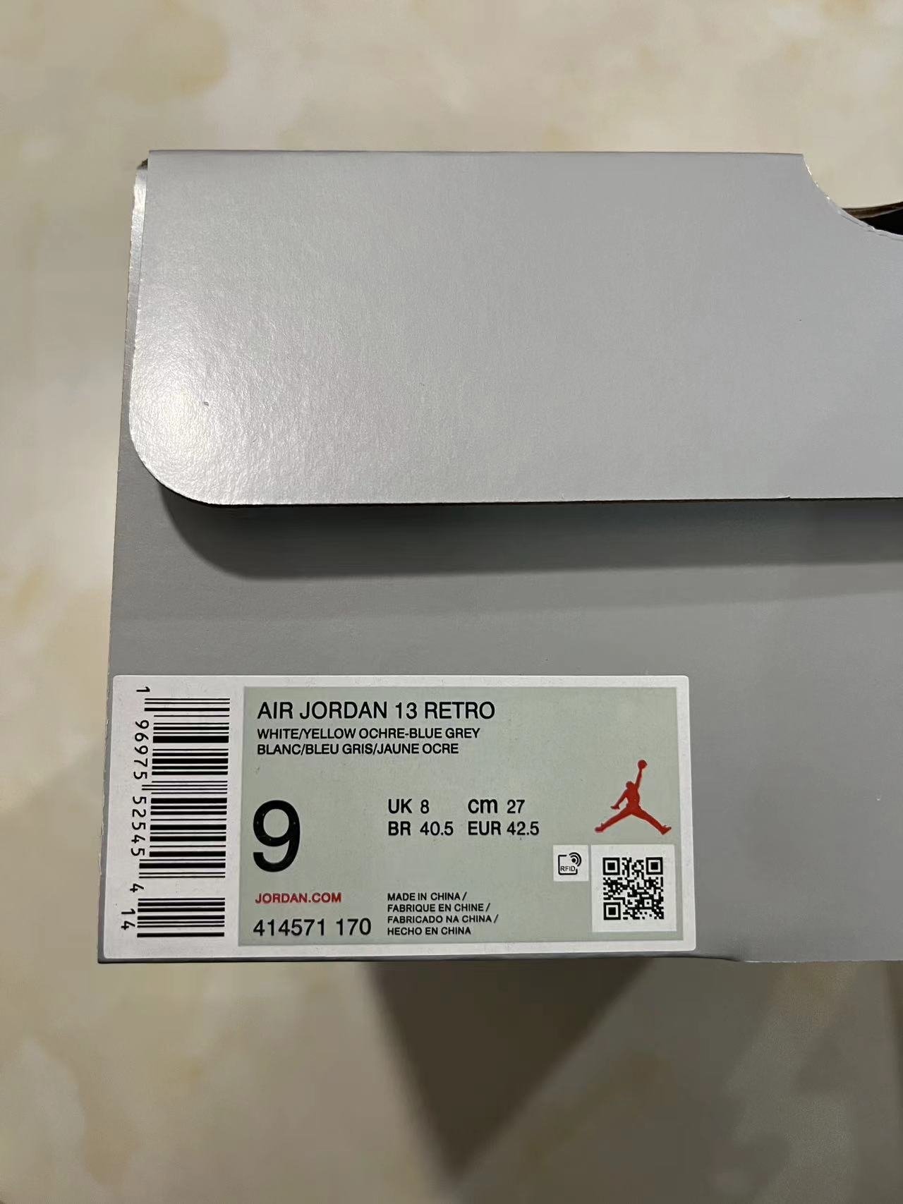 5Air Jordan 13 Blue Grey n414571-17040-475 - Image 1