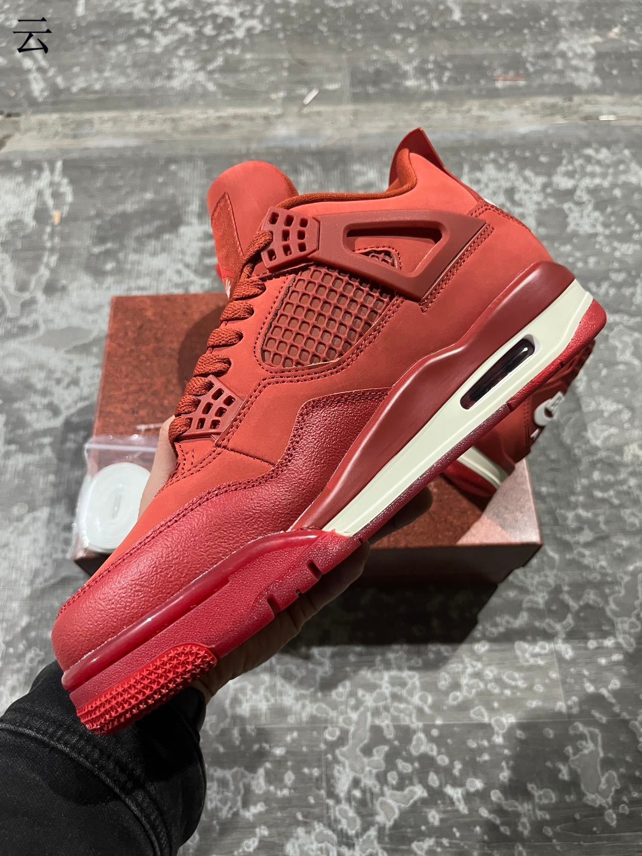 2 4 Nigel Sylvester x Air Jordan 4 Brick by Brick  3M   HF4340-800 36-475 2 - Image 1