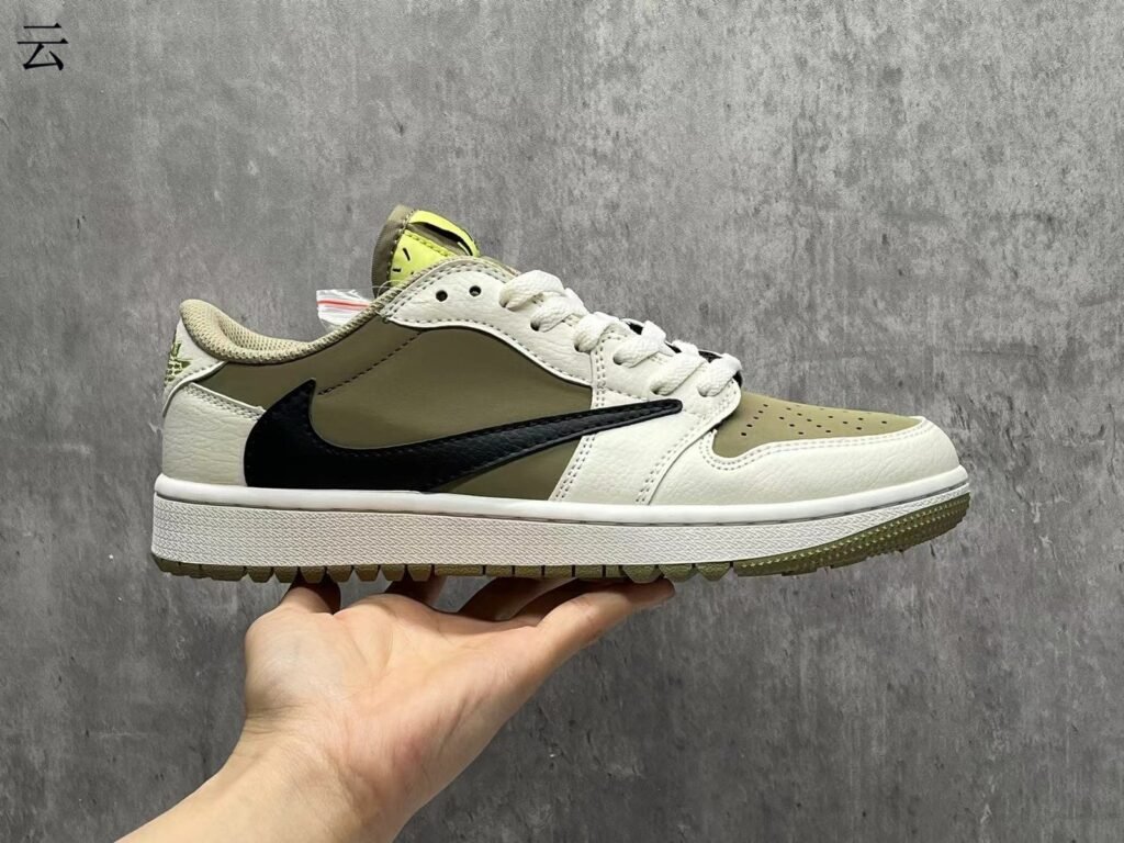 Travis Scott x Jordan 1 low Golf  FZ3124-20036-475