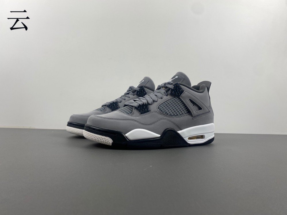 12th edition of Jordan 4th generation Air Jordan 4Cool Gray2019 replica cool gray item number 308497-007 original version 1242 number 7-14 shipped 46