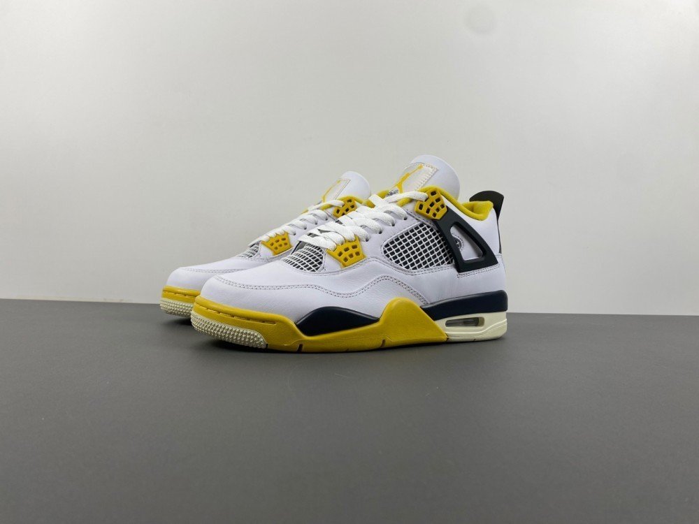 F version of Jordan 4 Air Jordan 4 Vivid Sulfur white black yellow item number AQ9129-101 original version F41 number 36-475 shipped 43