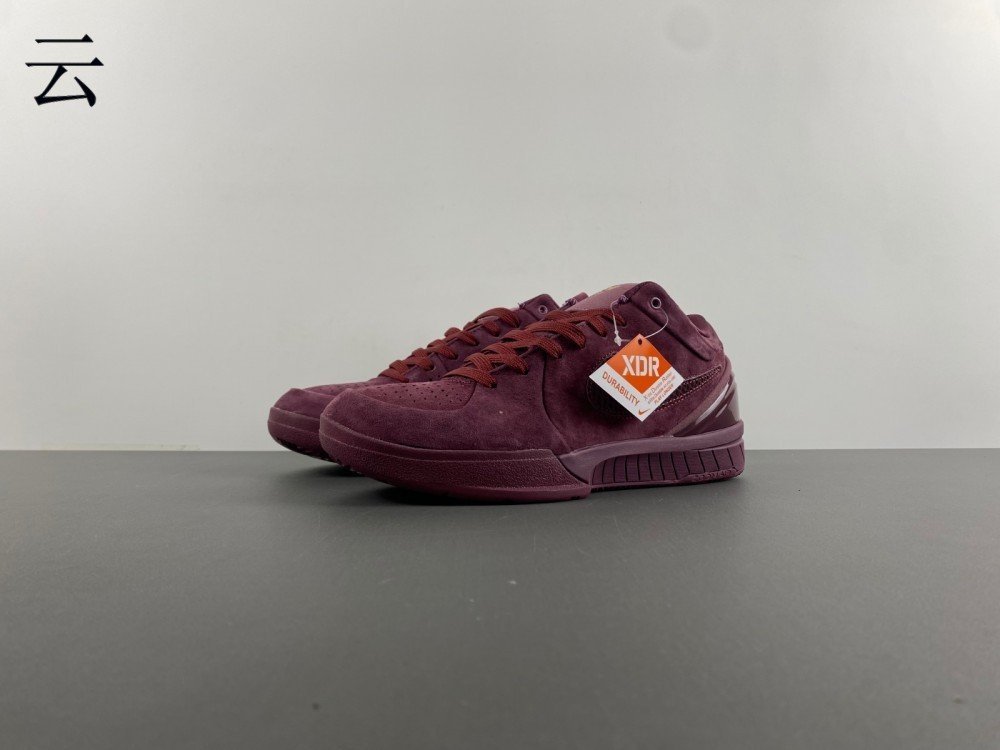 Authentic R Kobe 4th generation Nike Kobe 4 burgundy item number FQ3544-201 Authentic R22 number 7-12 shipped
