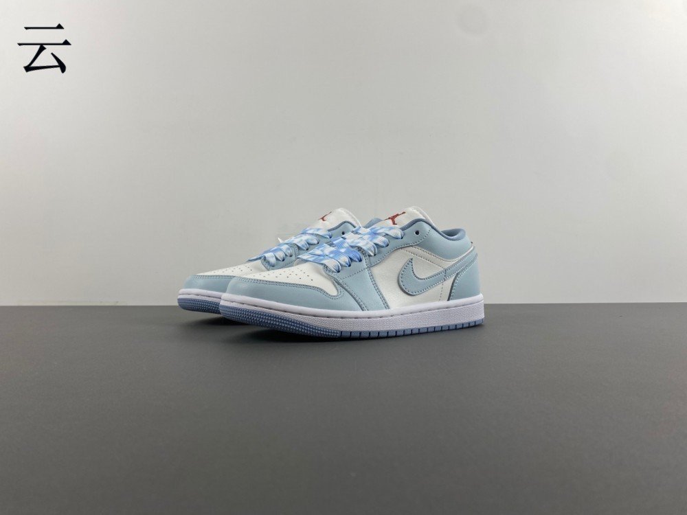 Authentic RAir ​​Jordan 1 Low R white jade ribbon low top item number DC0774-164 Authentic R18 number 36-46 shipped