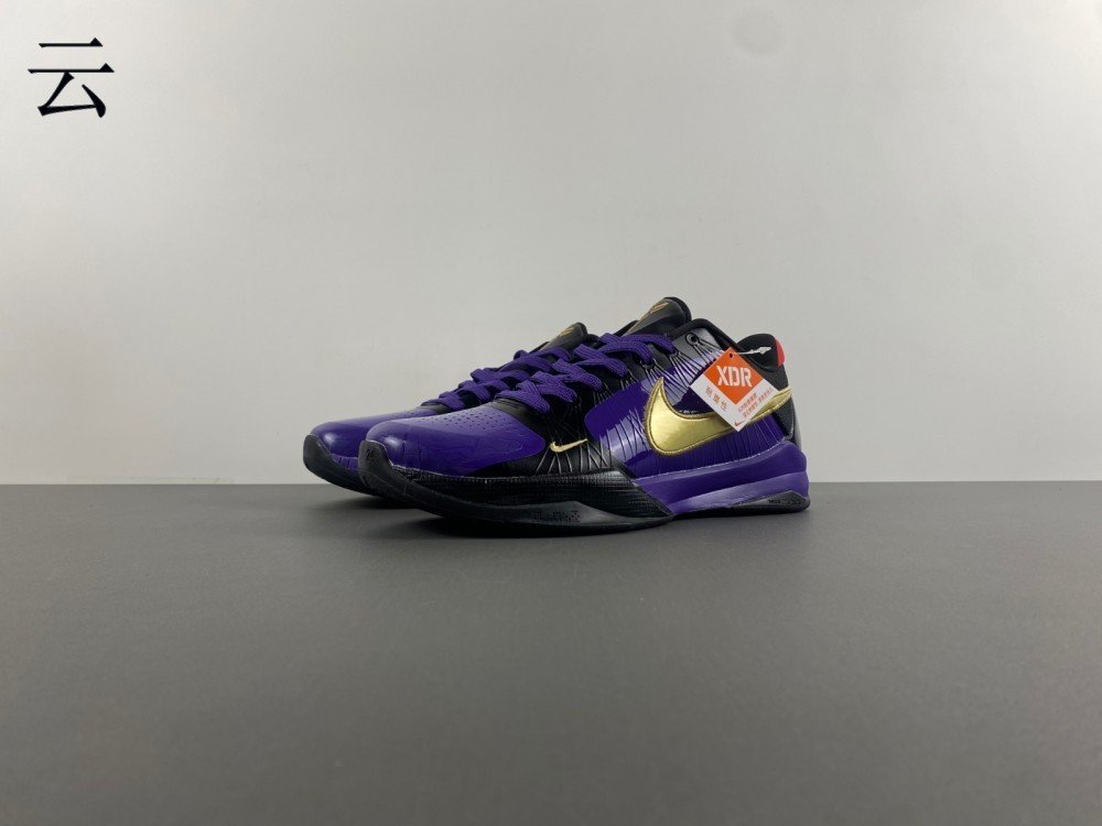 Authentic RNike Kobe 5 Protro purple black gold item number CD4991-151 Authentic R 24 number 40-46 shipped