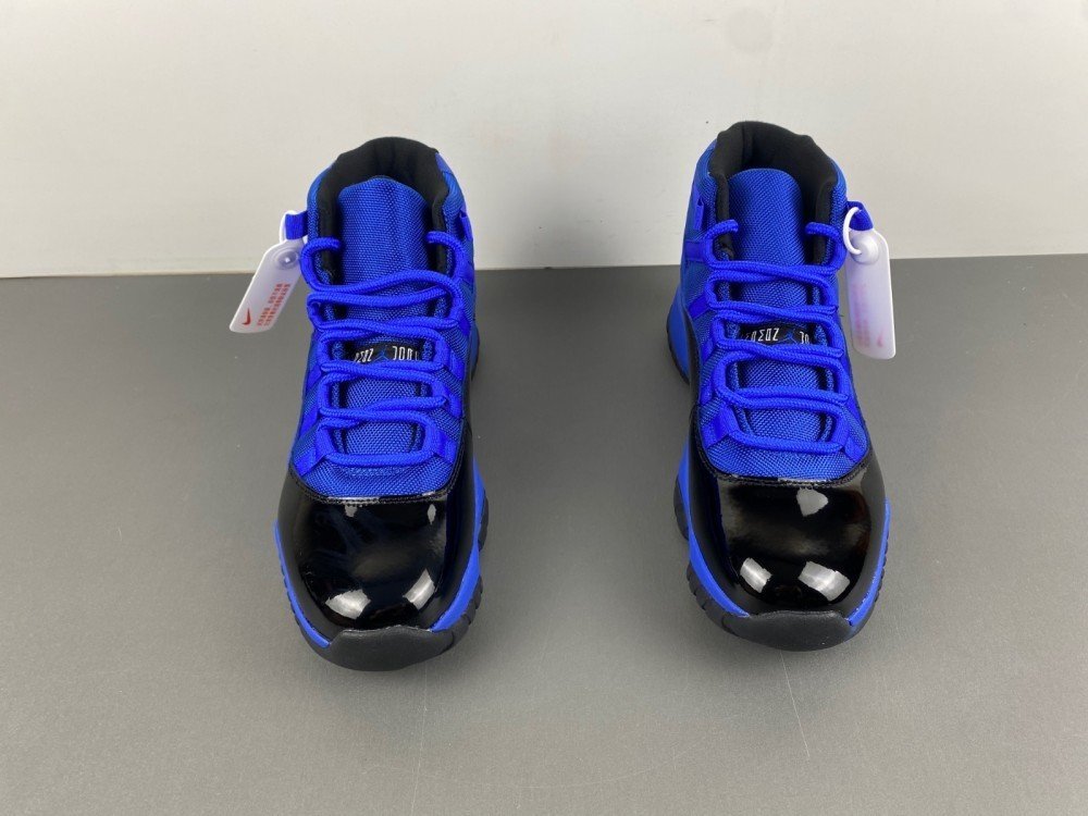 50 version of Jordan 11 Air Jordan 11 sapphire blue black item number CT8012-400 first layer leather genuine label 5035 number 7-14 shipped 37