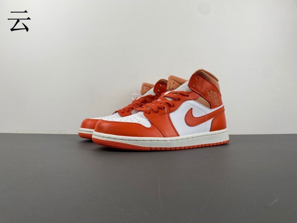 R1 Wmns Jordan 1 Mid x27Cosmic Clay  x27BQ6472-108 R1936-4620