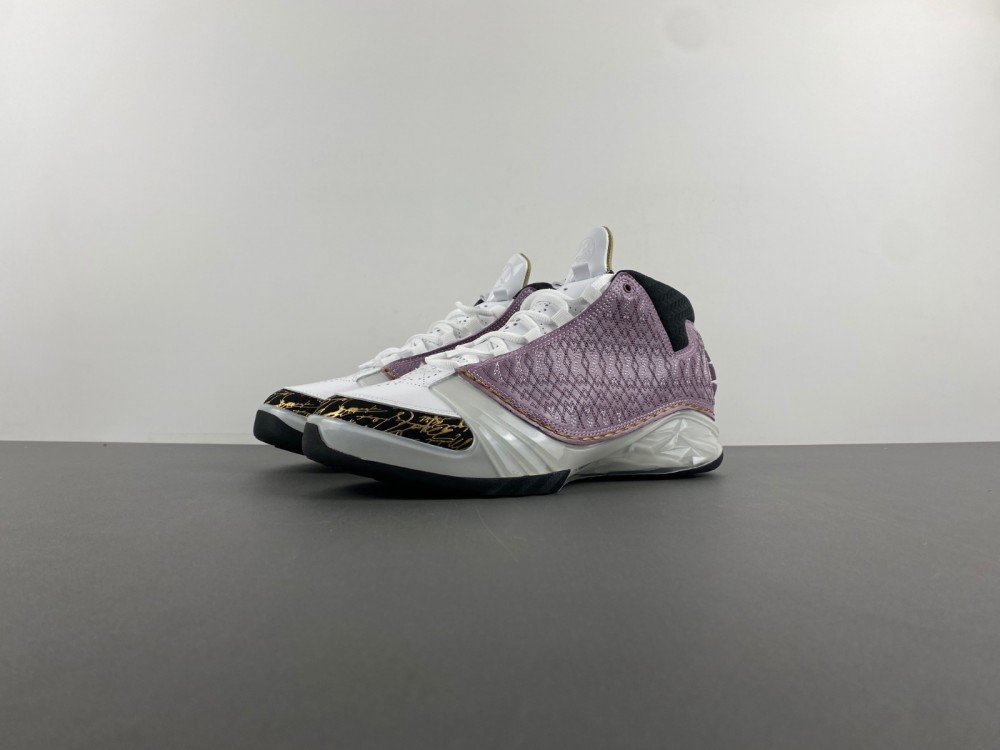 Authentic R Jordan 23 generation Air Jordan 23 OG x27Black Stealthx27 pink gold black item number 318376-102 original version R38 number 40-475 shipped 40