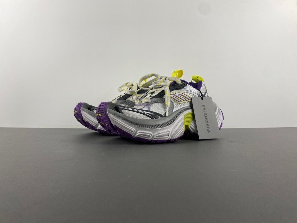 X4 version of Balenciaga 12th generation Balenciaga 911 silver gray green purple item number 815853 W2MV2 9157 original version X438 number 35-46 shipped 40