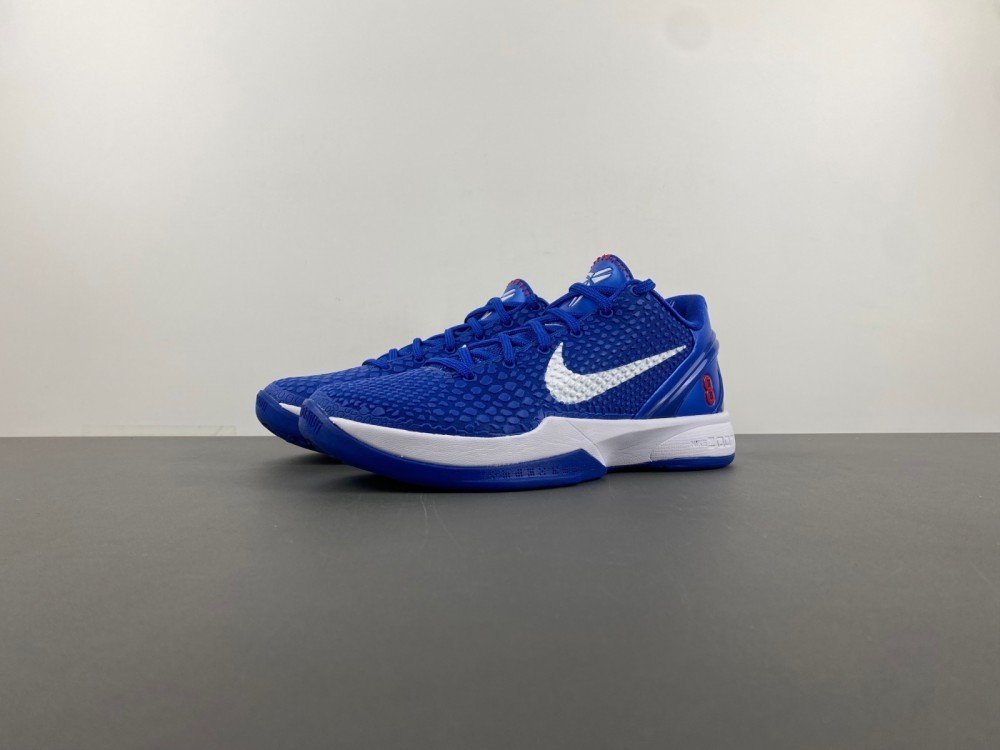 S2 version of Nike Kobe 6 Protro Dodgers white blue white item number CW2190-400 release date April 13, 2025 original version S2 38 number 7-14 shipped 42