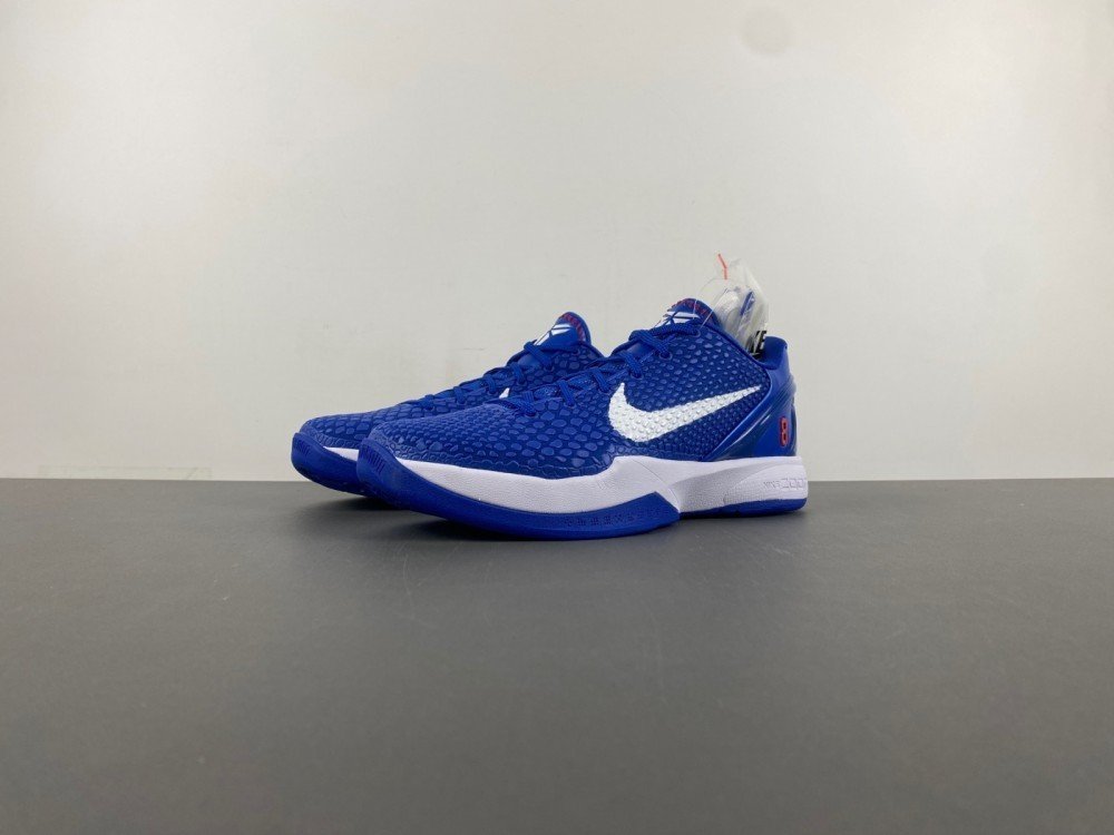 12th version of Nike Kobe 6 Protro Dodgers white blue white item number CW2190-400 release date April 13, 2025 original version S12 43 number 7-14 shipped 46