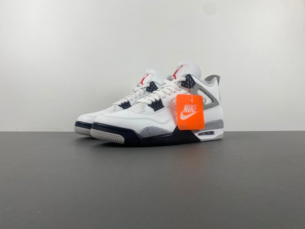 A1 version of Jordan 4 Air Jordan 4 replica white cement item number FV5029-100 original version A139 number 7-14 shipped 43