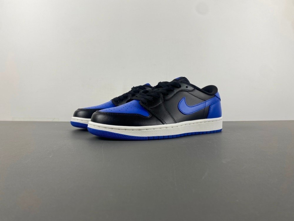 Authentic R Jordan 1 generation Air Jordan 1 Low black sapphire blue low top item number LB1981-004 authentic R18 number 36-46 shipped 19