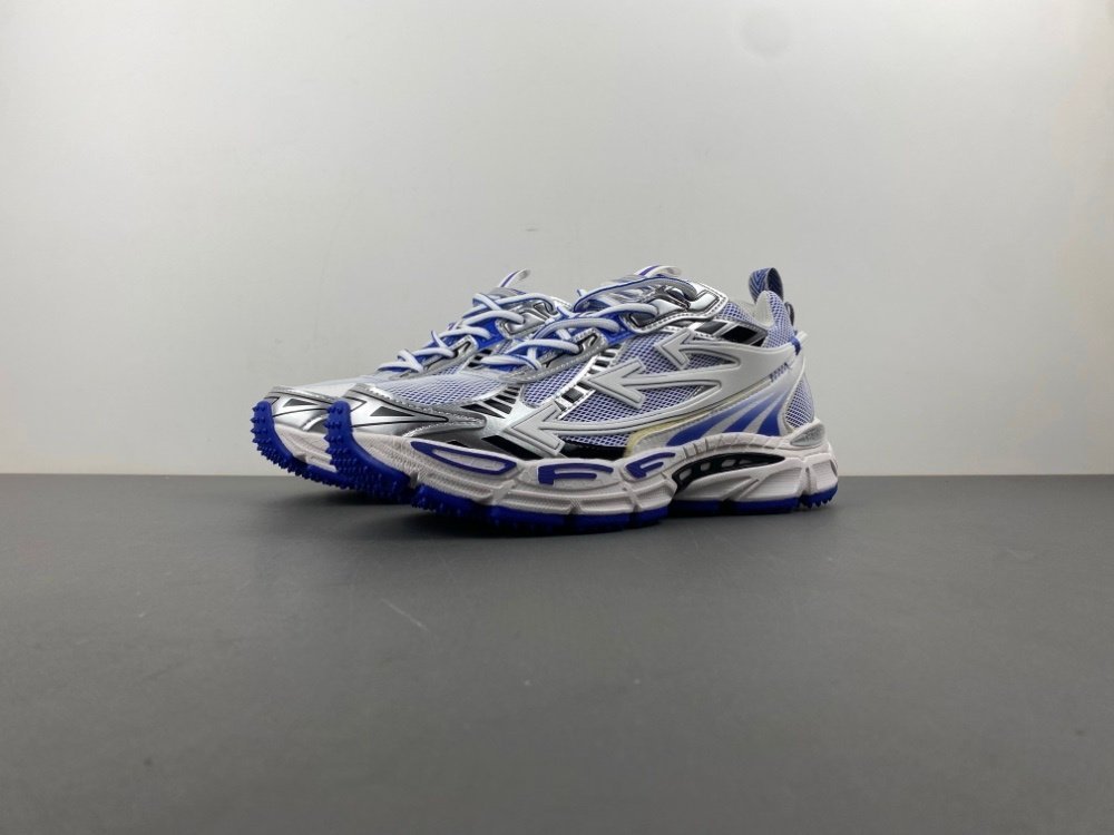 H version Off White 24 three-arrow hiking thick-soled dad shoes silver blue original version H33 number 36-47 shipped 37