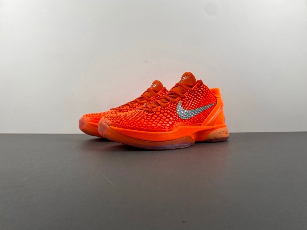 S2 version of Nike Nike Kobe 6 Protro Total Orange Orange Red Silver Swoosh Item No. IH1871-800 Release Date June 18 Original Version S239 Number 40-485 Shipping 43