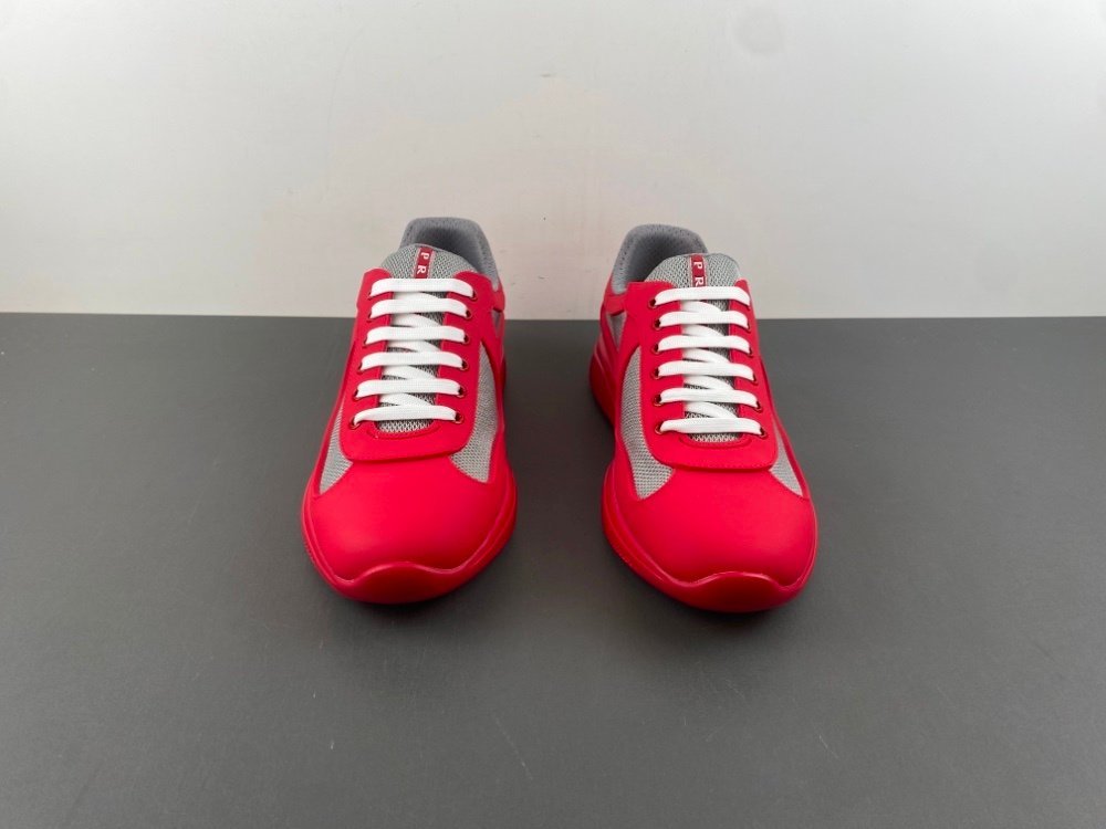 X2 version of Prada Prada America red gray original version x241 number 38-45 shipped 42