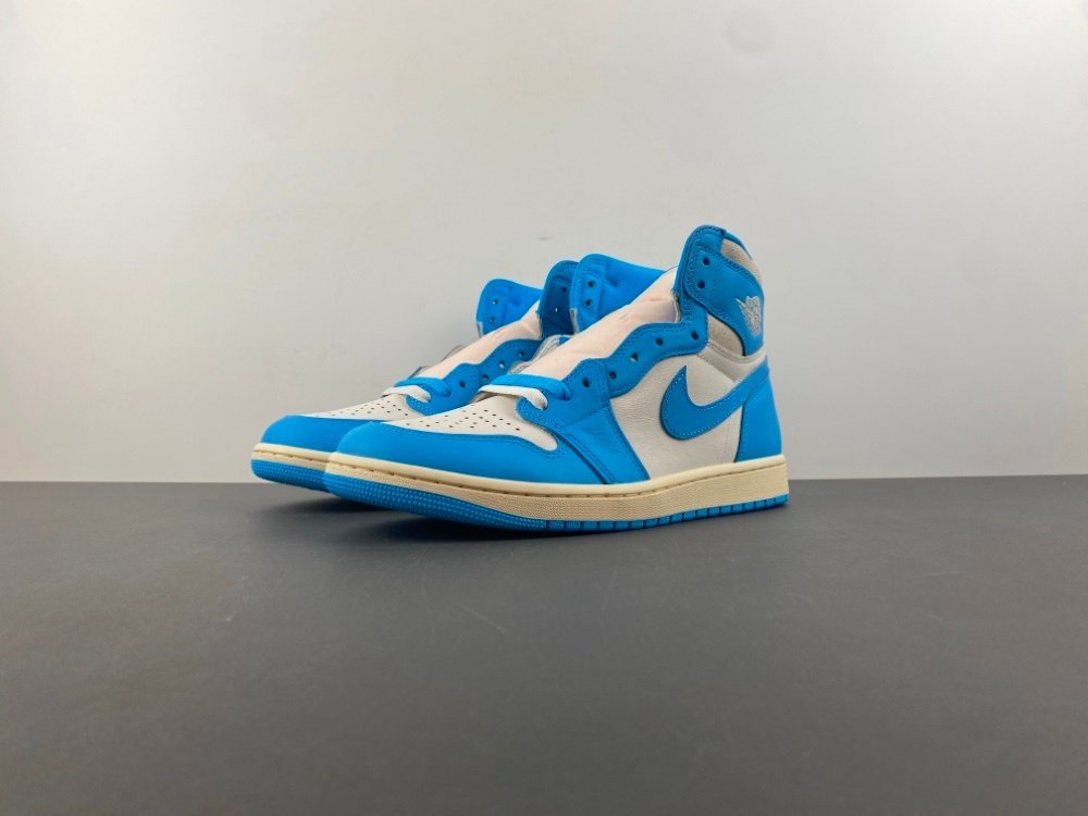 Hupu 31 version of Jordan 1 Air Jordan 1 High OGUNC Reimagined white card blue 20 colors item number DZ5485-402 Hupu version 3147 number 40-485 shipped 50