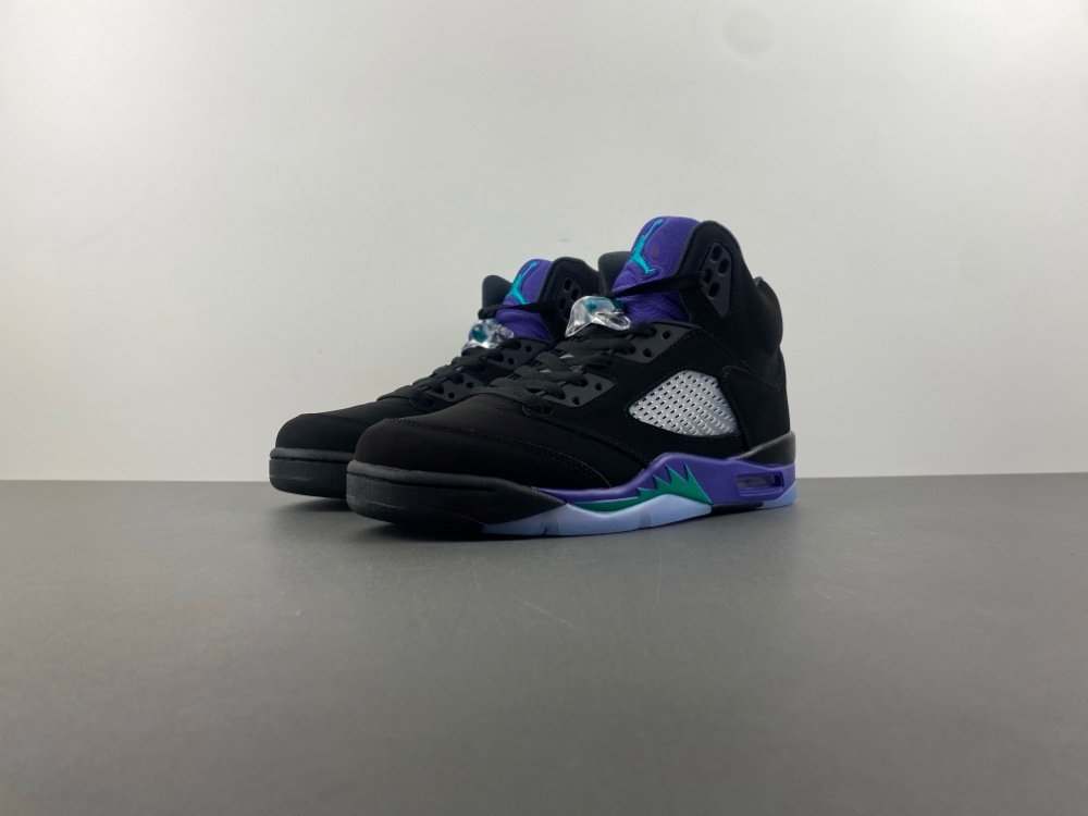 505 Air Jordan 5 Retro x27Black Grape  136027-007 513240-48534