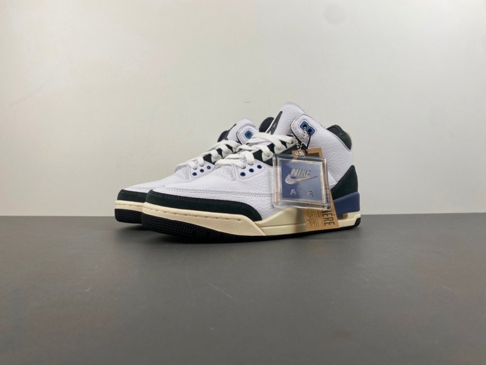 X43A Ma Maniére x Air Jordan 3 OG SP Diffused Blue AMM HV8571-100 X44036-485