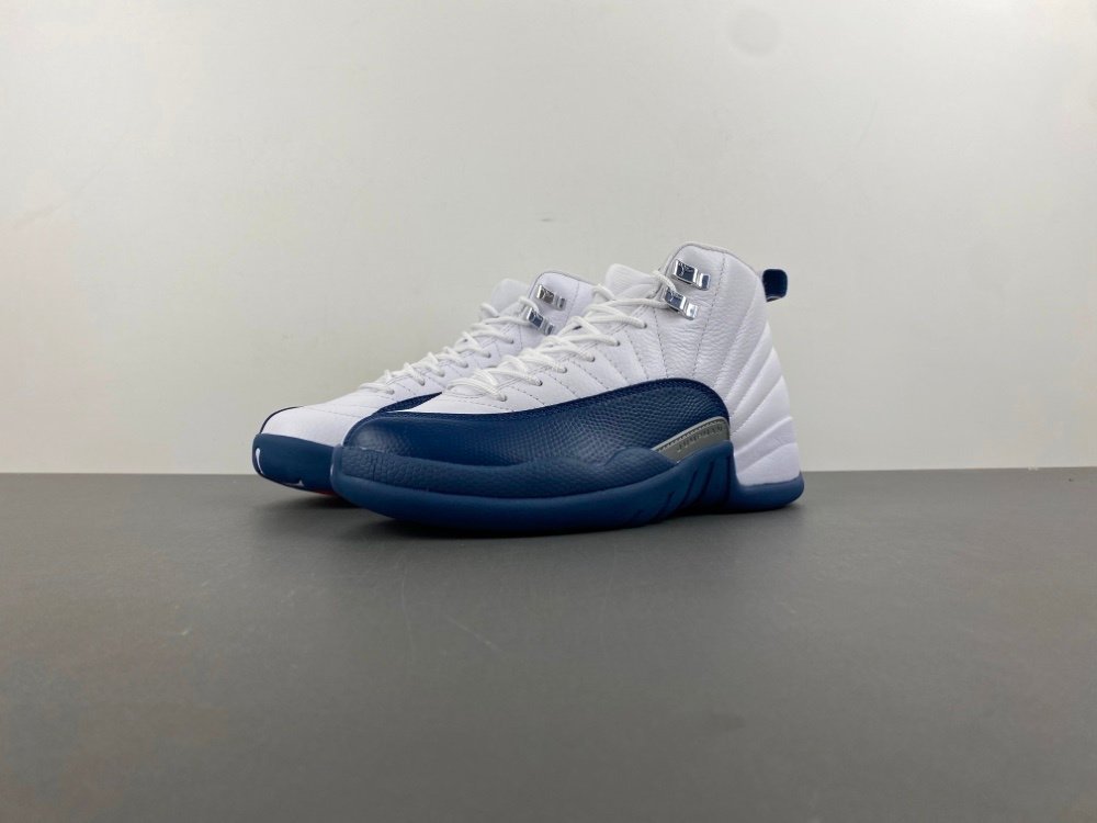 Women's shoes Y version Air Jordan 12 GS French blue replica women's shoes Item number 153265-114 Original version women's shoes Y37 number 36-39 shipped 39