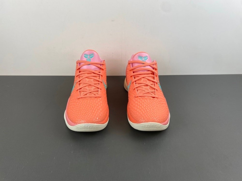 MX version of Kobe Nike Kobe 6 joint model orange jade original version MX41 number 41-495 shipped 42