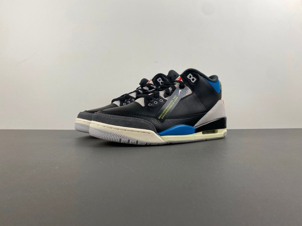 12th version of Air Jordan 3 OG Rare Air Xiyou air black blue gray red item number IB8967-004 original version 1242 number 7-14 shipped 46