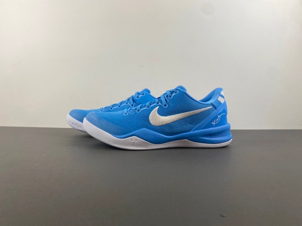 12th version of Kobe 8 Protro TB promotion x27Game Royalx27 blue and white item number HM6469-401 original version 1238 number 7-14 shipped 41