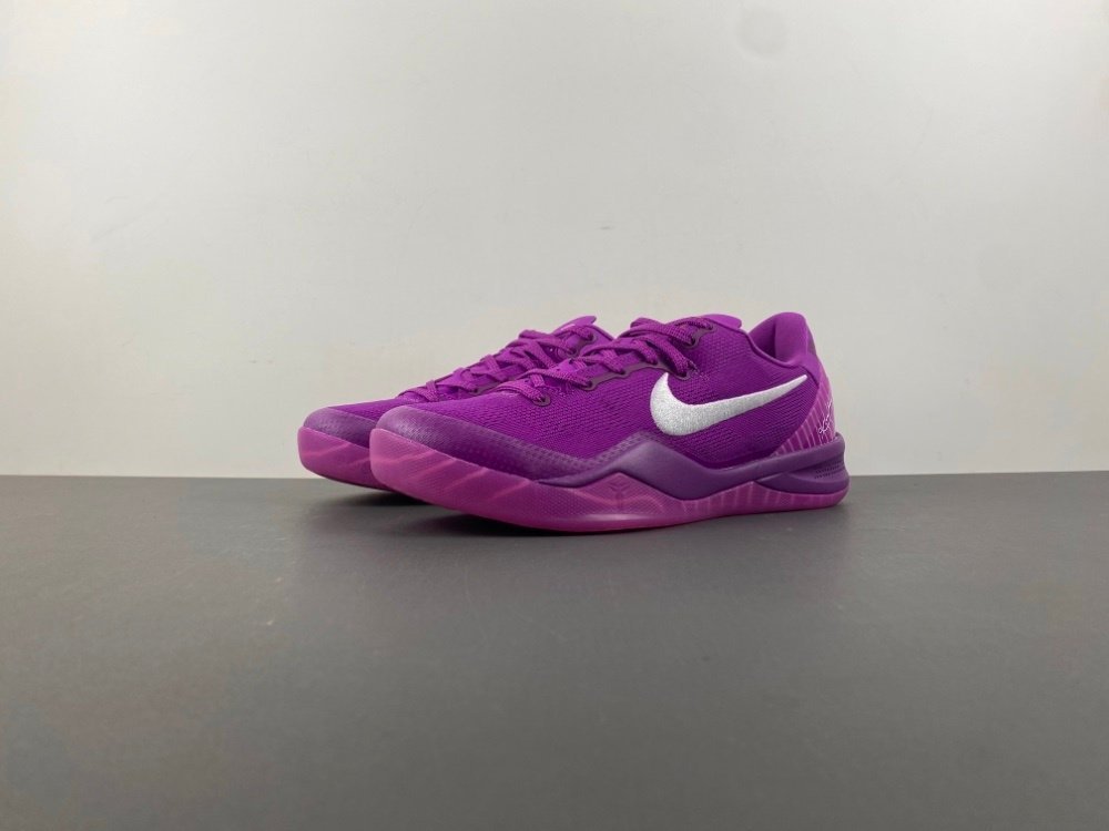 S2 version of Kobe Bryant 8th generation Nike Kobe 8 PROTRO EYBL purple and white item number HJ7265-500 original version S2 36 number 7-14 shipped 38