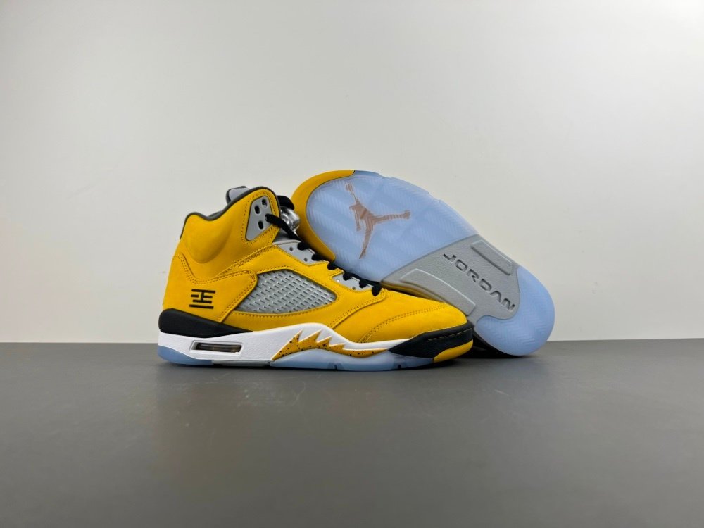 D version Air Jordan 5 Tokyo Tokyo yellow item number IO3372-700 original version D40 number 7-13 shipped 42