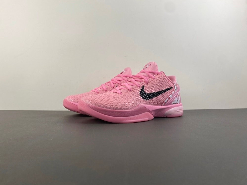 MX version of Kobe Nike Kobe 6 joint model pink and black original version MX41 number 41-495 shipped 42