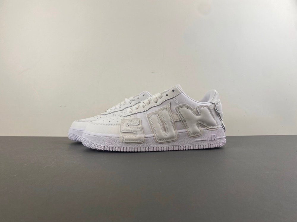 Star version 3CPFM x Nike Air Force 1 joint cactus all white 3M reflective item number DD7050-100 2020 version original star version 335 number 36-475 shipped 40