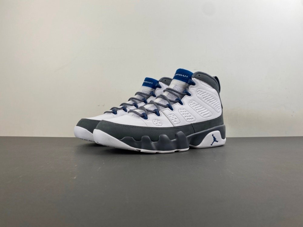 SAir Jordan 9 Flint GreyColor WhiteFrench Blue-Flint Grey  2026124HV4794-10