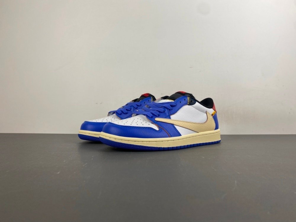61 Travis Scott x Air Jordan 1 Low Olive  DM7866-200 62036-47522