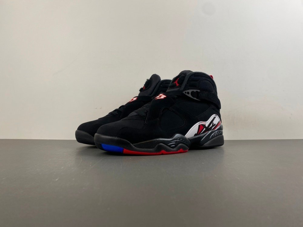 S version of Jordan 8 Air Jordan 8 playoff black, red and white item number 305381-062 original version S39 number 7-13 shipped 42