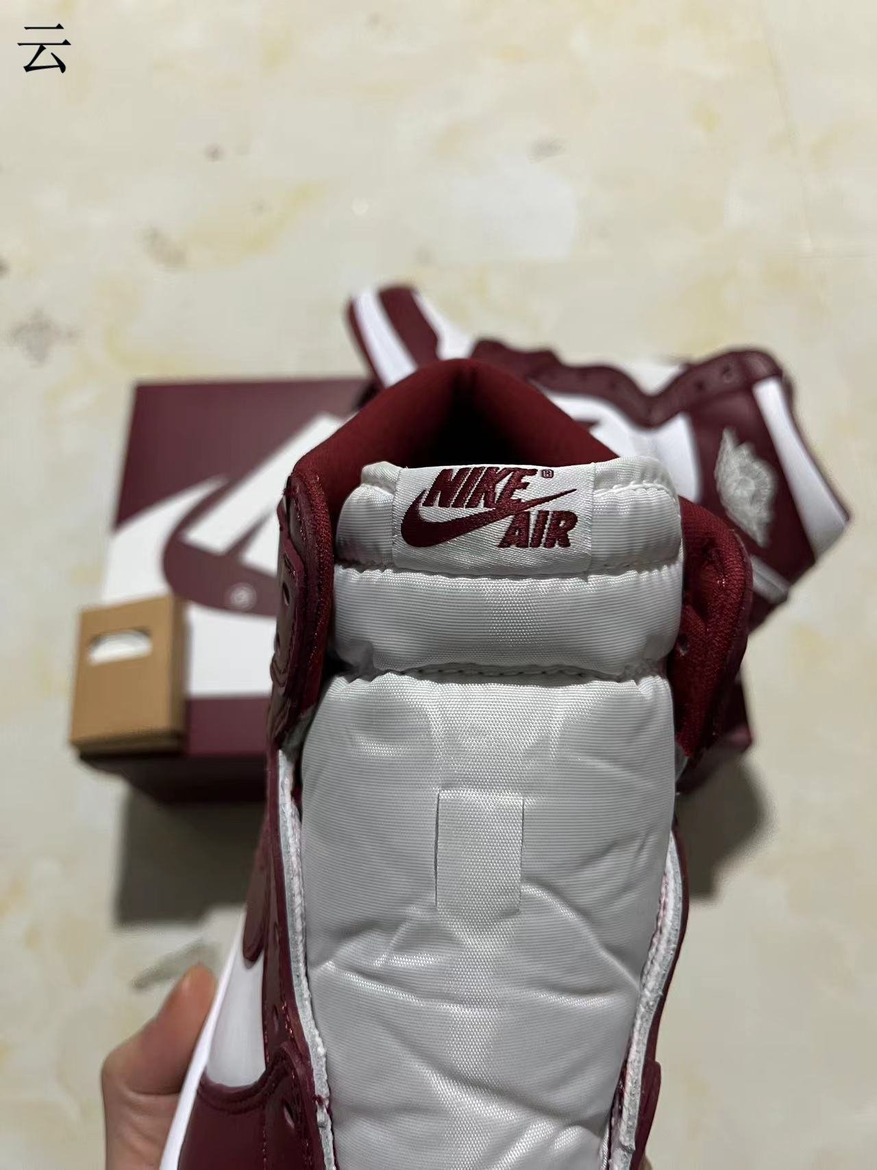 C-R  Air Jordan 1 High OG quotTeam Redquot DZ5485-16036-475 4 - Image 1