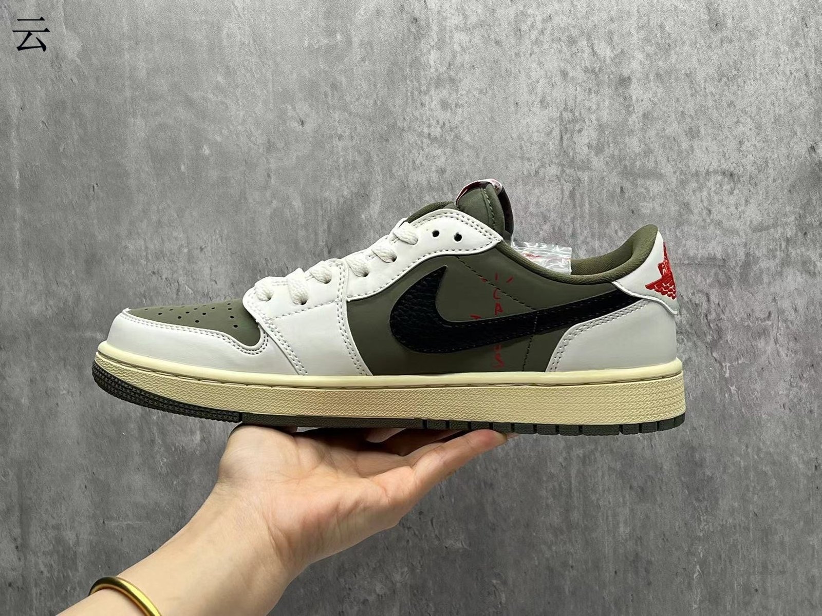 Travis Scott X Jordan 1 Low OG Medium Olive   DM7866-200 36-47 - Image 1