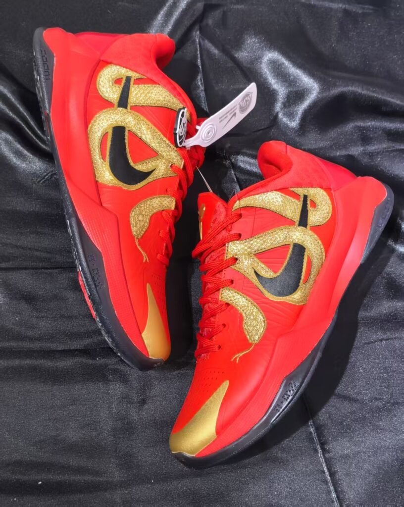 Pure original Kobe 5th generation real carbon double air cushion 39-47