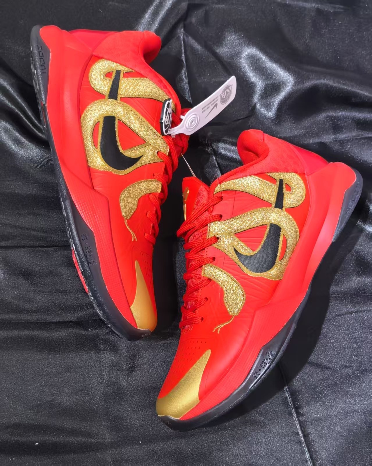 Pure original Kobe 5th generation real carbon double air cushion 39-47 - Image 1