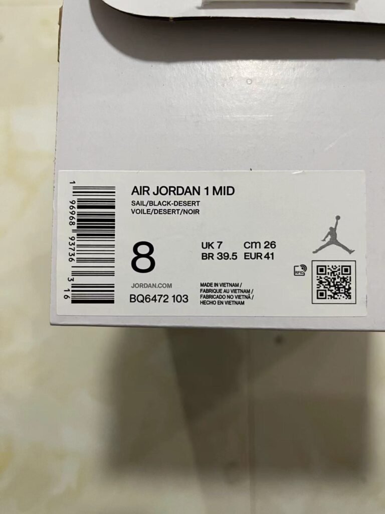AIR JORDAN 1 MID  BQ6472-103 36-46