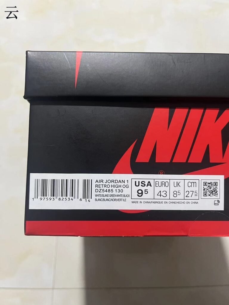 F2-f  Air Jordan 1 High OG quotGreen Glowquot DZ5485-130 40-475  8