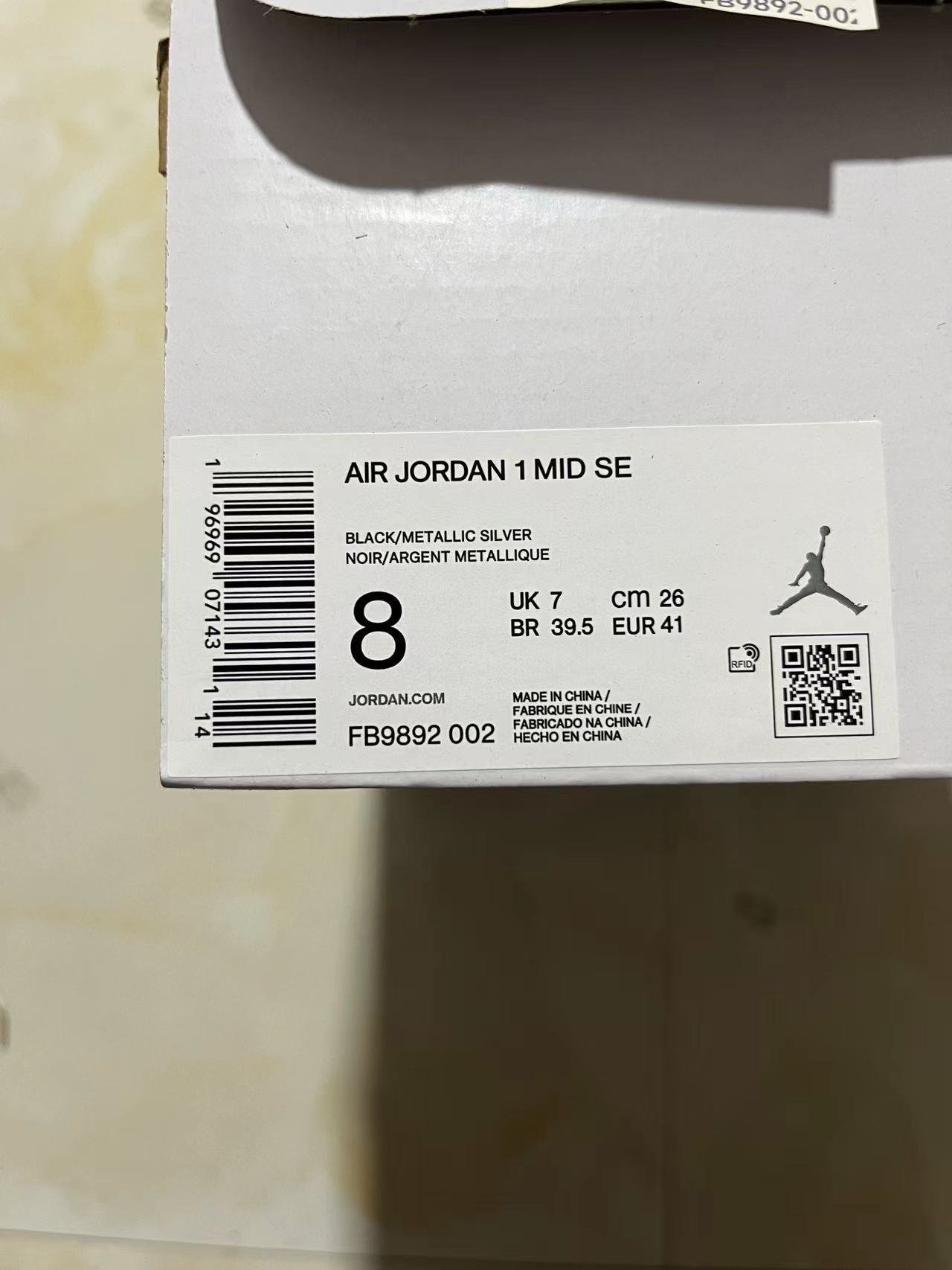 Air Jordan 1 Mid SE   FB9892-002 36-46 - Image 1