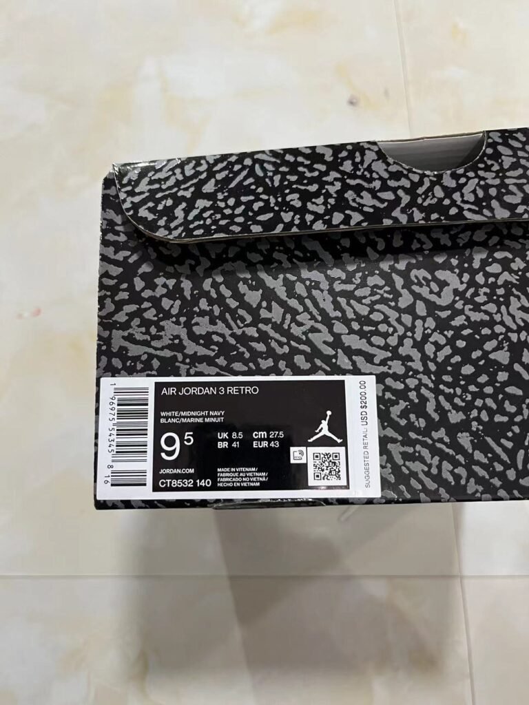 Air Jordan 3 quotMidnight Navyquot CT8532-140 36-46