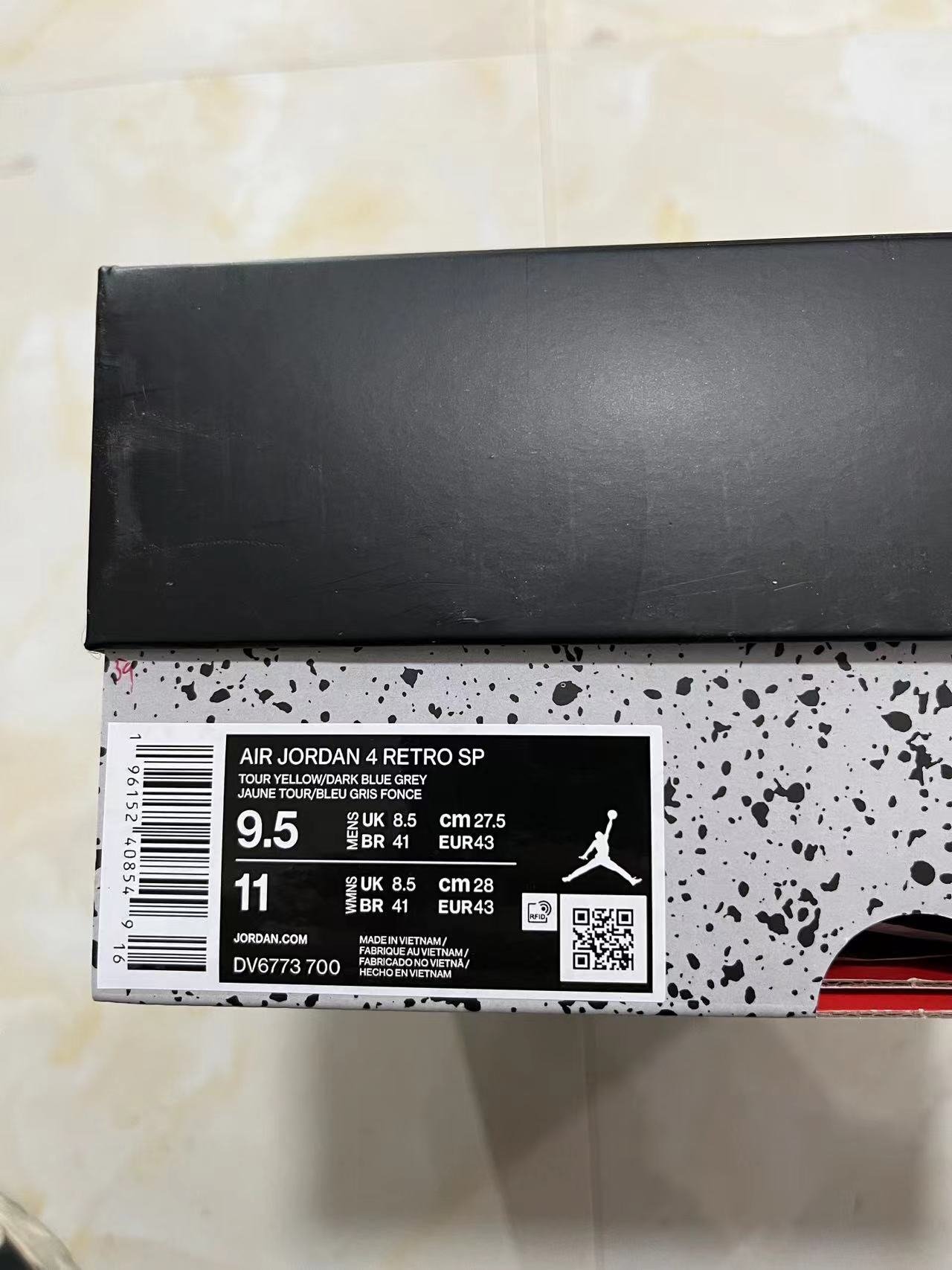 Air Jordan 4 retro  DV6773 700 40-485 - Image 1