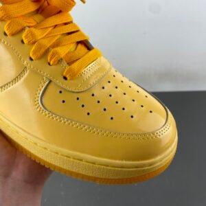 Nike Air Force 1 Low 'Patent Leather Topaz Gold - Image 10