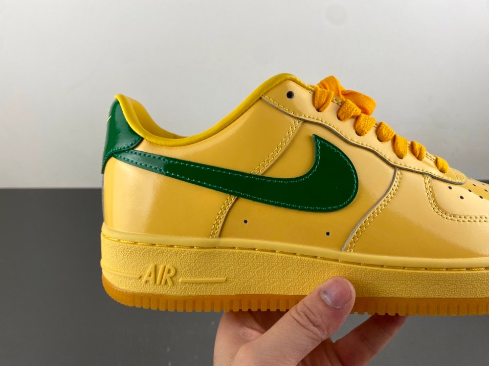 Nike Air Force 1 Low 'Patent Leather Topaz Gold