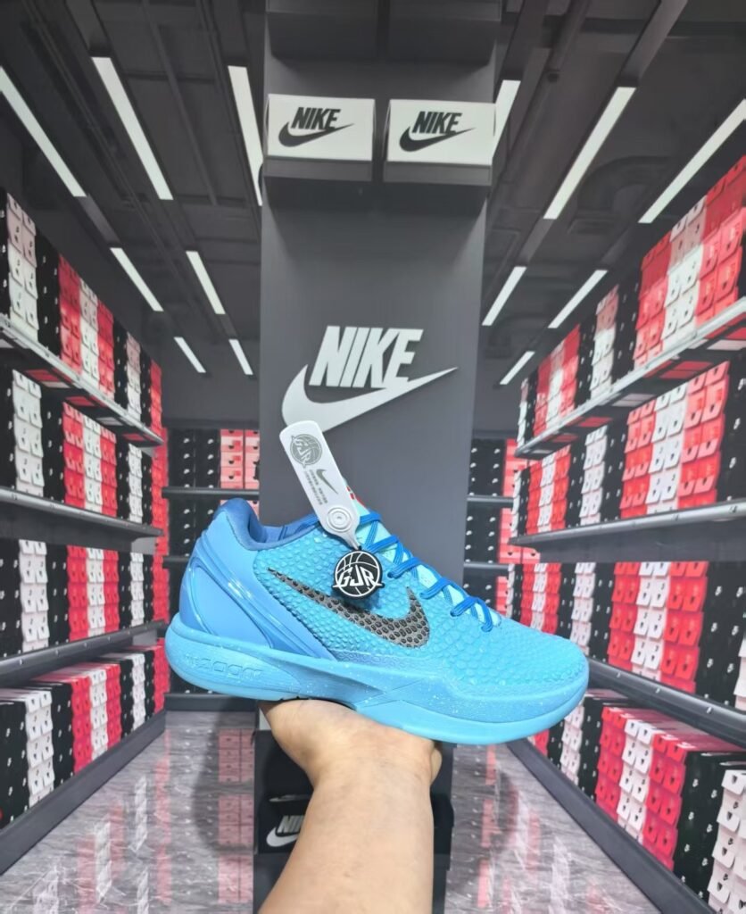 Pure original Kobe 6th generation real carbon double air cushion 39-46